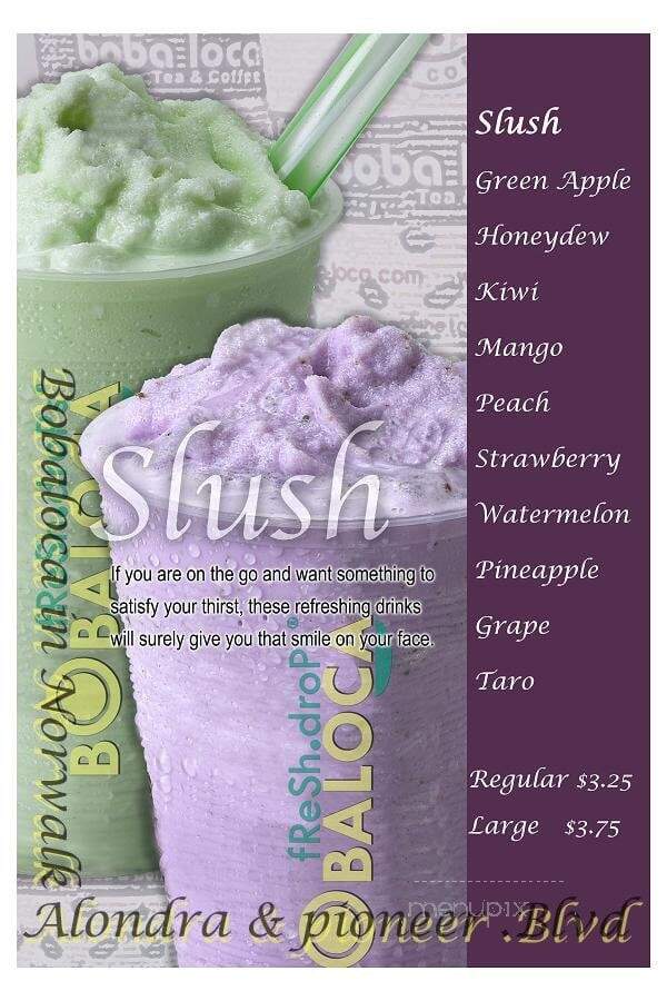 Boba-Loca - Norwalk, CA menu_pic