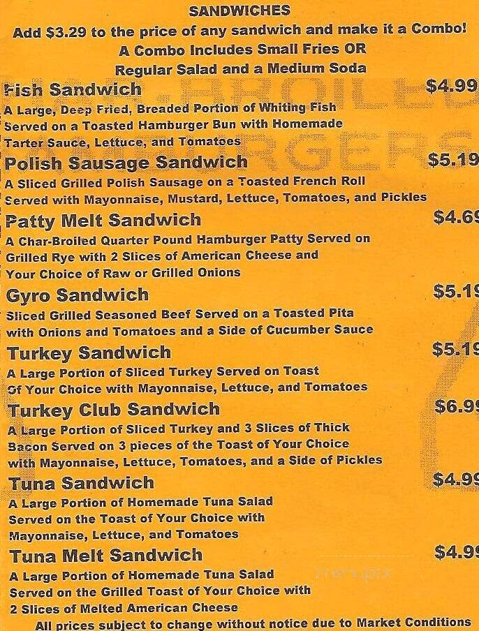 Omega Burgers - Bellflower, CA menu_pic