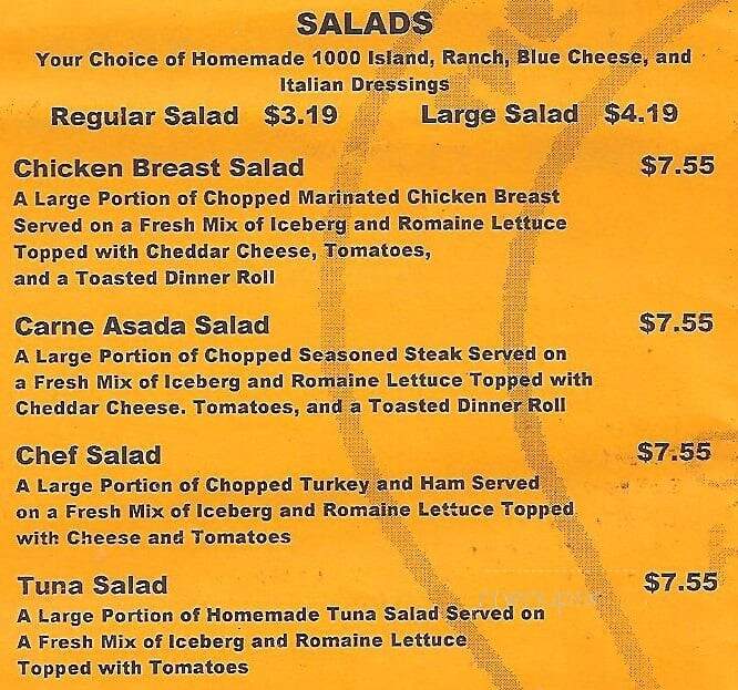 Omega Burgers - Bellflower, CA menu_pic