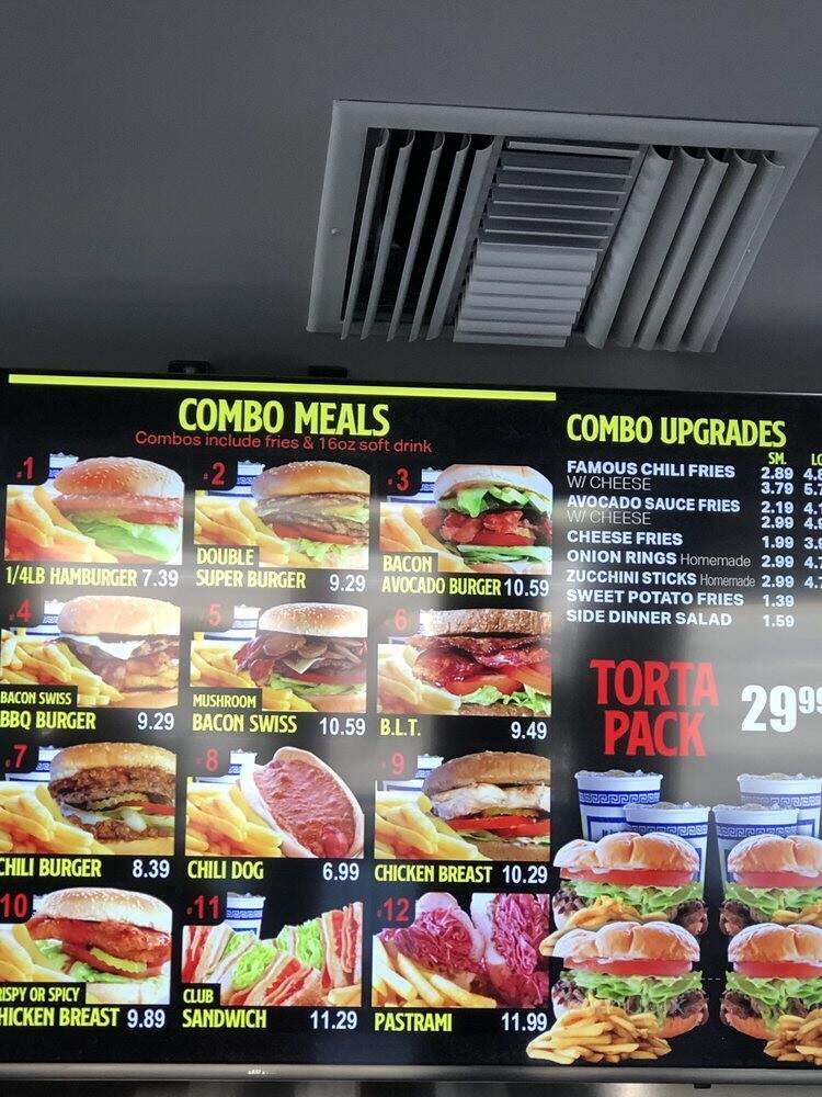 Michael's Super Burgers - Whittier, CA menu_pic