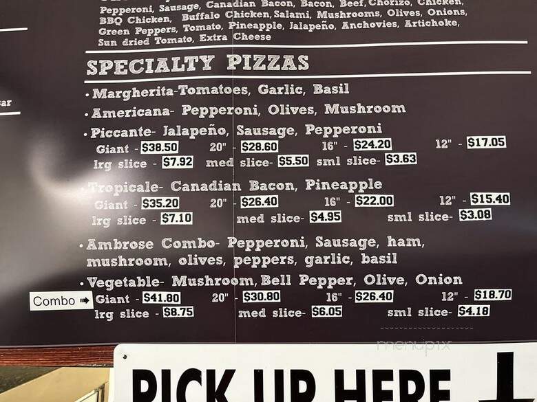 Ambrose Pizza - La Mirada, CA
