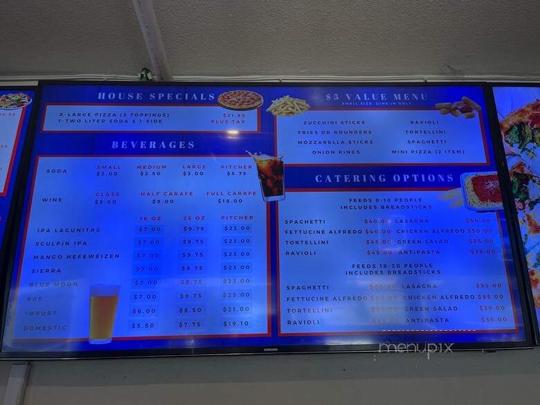 Lamppost Pizza - El Monte, CA menu_pic
