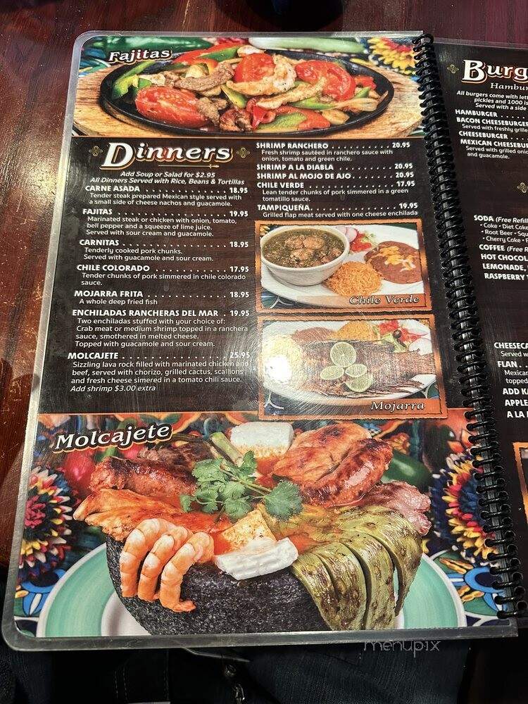 El Sombrero - El Monte, CA menu_pic