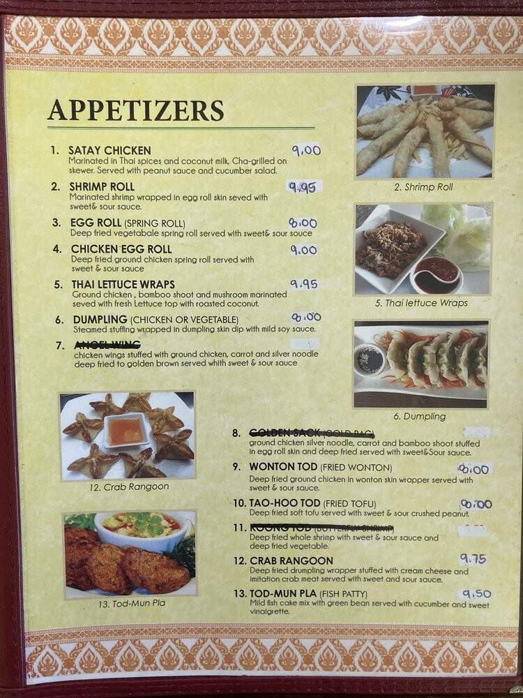 Basil Thai Cooking - Arcadia, CA menu_pic