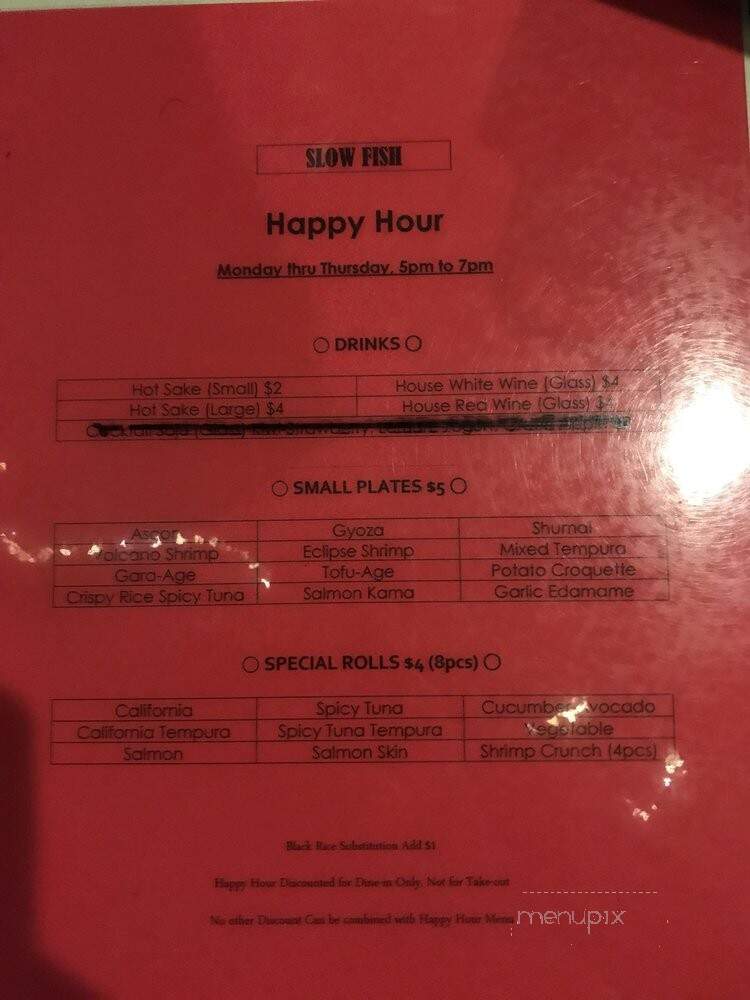 Sushi 7 - Huntington Beach, CA menu_pic