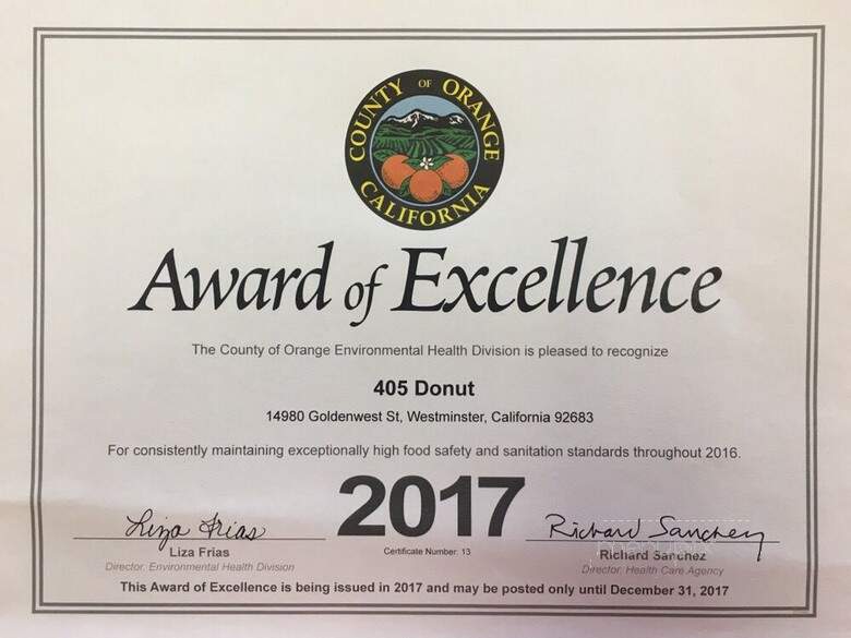 Michael's Donut & Coffee House - Westminster, CA menu_pic