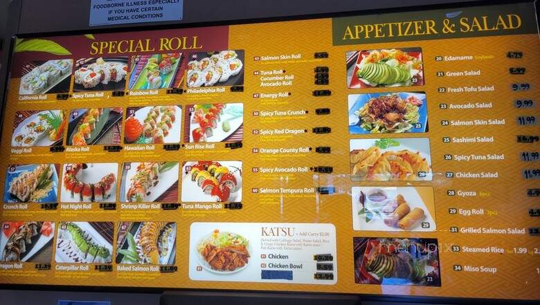 Yogi's Teriyaki - Orange, CA menu_pic