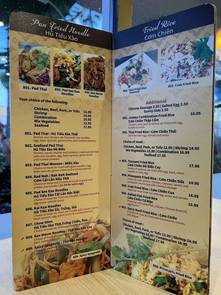 Jumpa Thai Restaurant - Garden Grove, CA