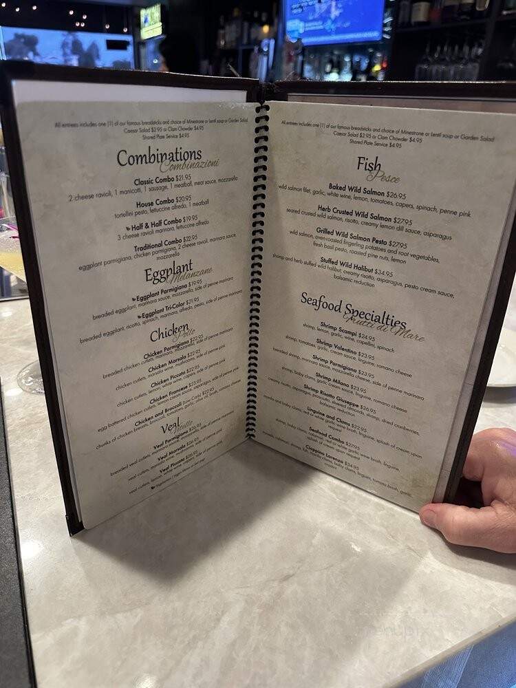 Dominic's Ristorante Italiano - Cypress, CA menu_pic