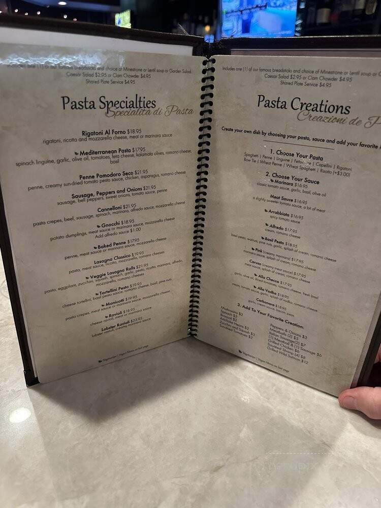 Dominic's Ristorante Italiano - Cypress, CA menu_pic