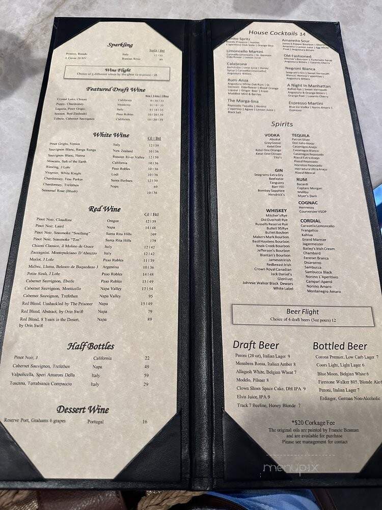 Dominic's Ristorante Italiano - Cypress, CA menu_pic