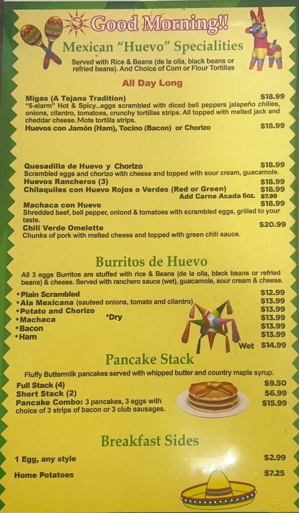 Casa Brito Mexican Food Restaurant - Westminster, CA menu_pic