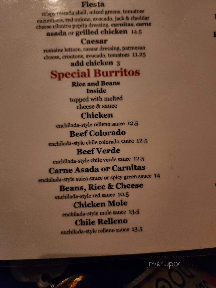 Mario's Restaurant - Huntington Beach, CA menu_pic