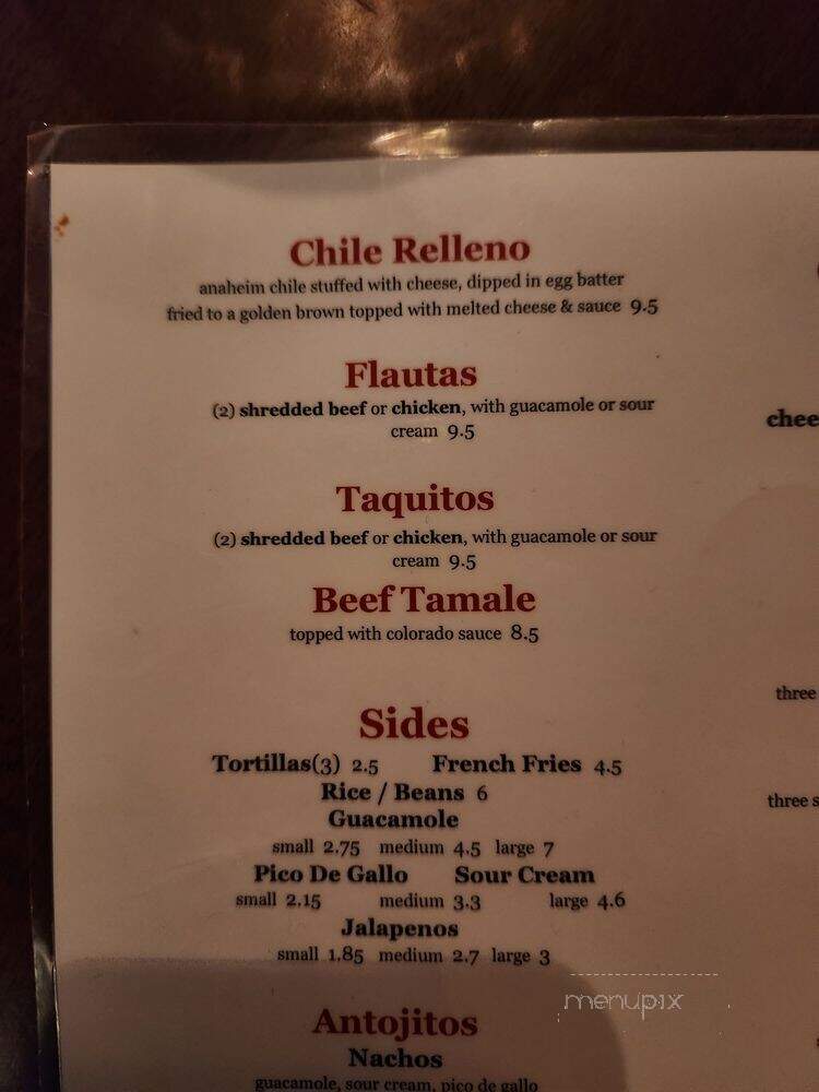 Mario's Restaurant - Huntington Beach, CA menu_pic