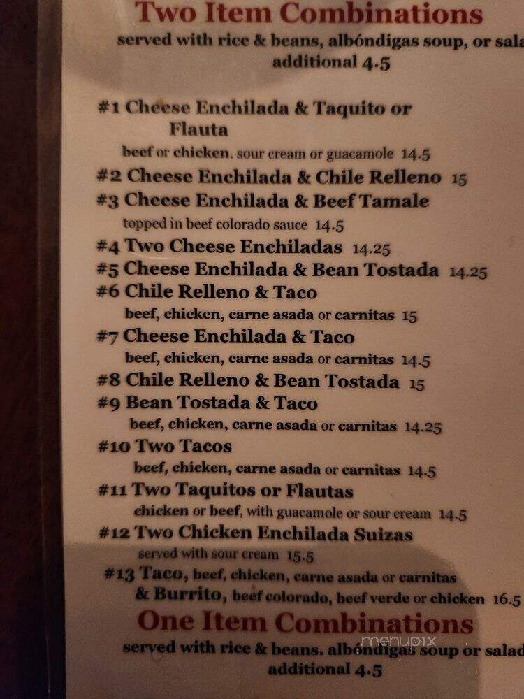 Mario's Restaurant - Huntington Beach, CA menu_pic