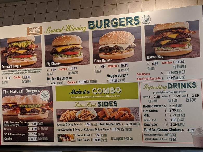 Farmer Boys Restaurants - Anaheim, CA menu_pic