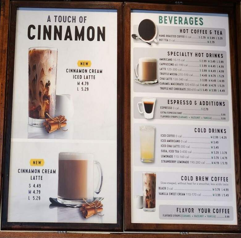 Corner Bakery Cafe - Huntington Beach, CA menu_pic