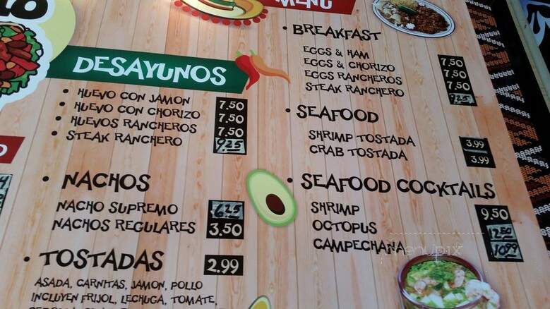 King's Burrito - La Habra, CA menu_pic