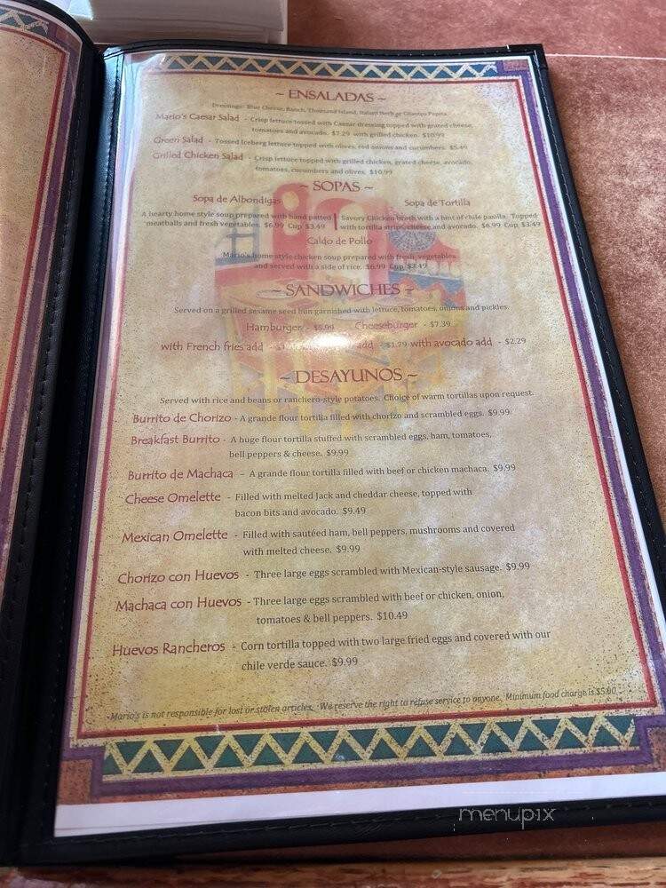 Mario's Restaurant - Huntington Beach, CA