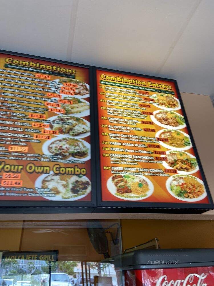 Molcajete Grill - Huntington Beach, CA menu_pic