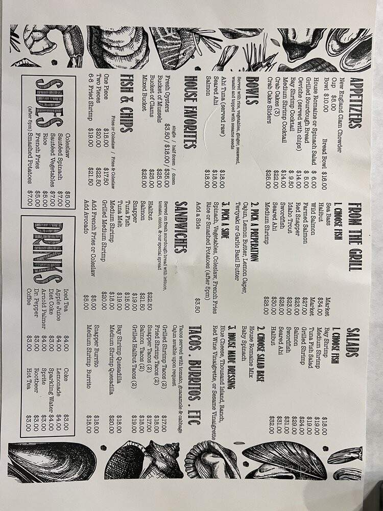 San Marino Seafood - San Marino, CA menu_pic