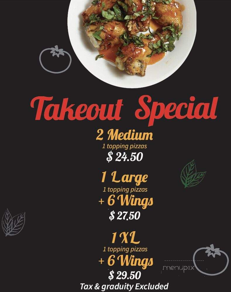 Michaleangelo's Pizza - Fullerton, CA menu_pic