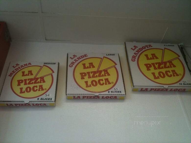 La Pizza Loca - Anaheim, CA menu_pic