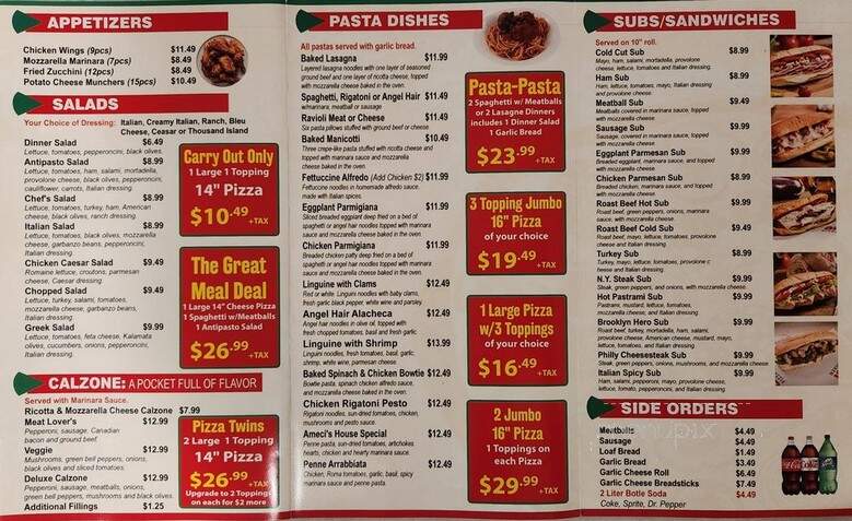 Ameci Pizza & Pasta - Fountain Valley, CA