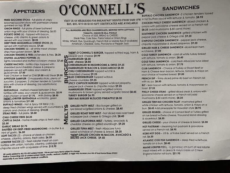 O'Connel's Sports Pub & Grill - Huntington Beach, CA