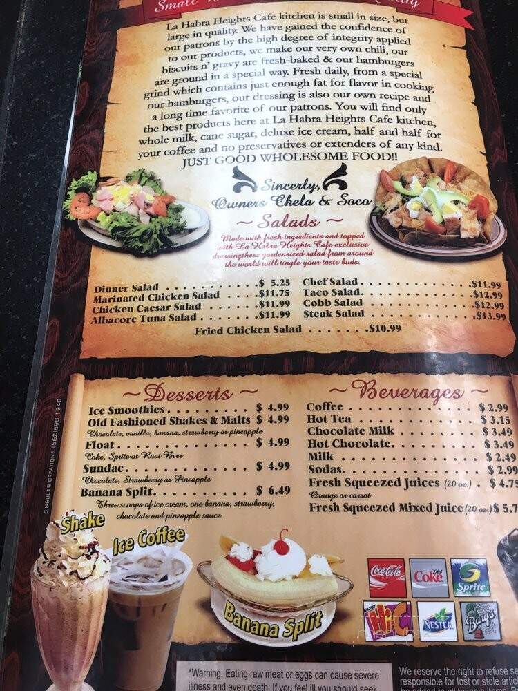 La Habra Heights Cafe - La Habra, CA