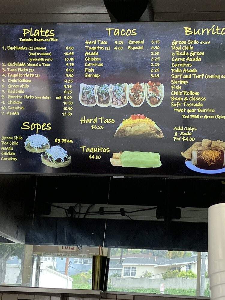 Mexicatessen - Monterey Park, CA menu_pic
