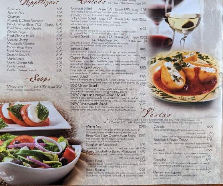 Bellaroma - Huntington Beach, CA menu_pic