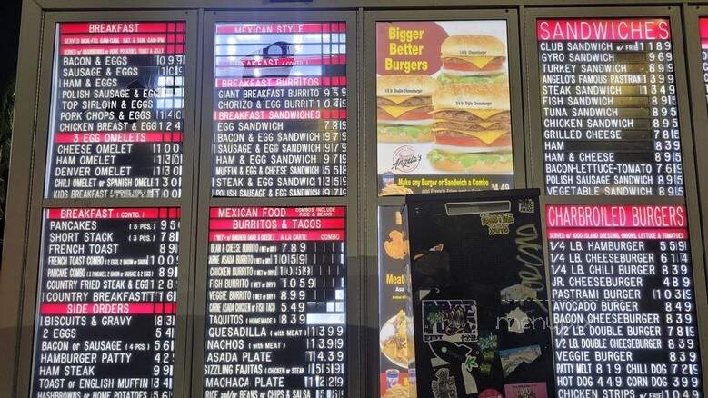 Angelos Burgers - Anaheim, CA menu_pic