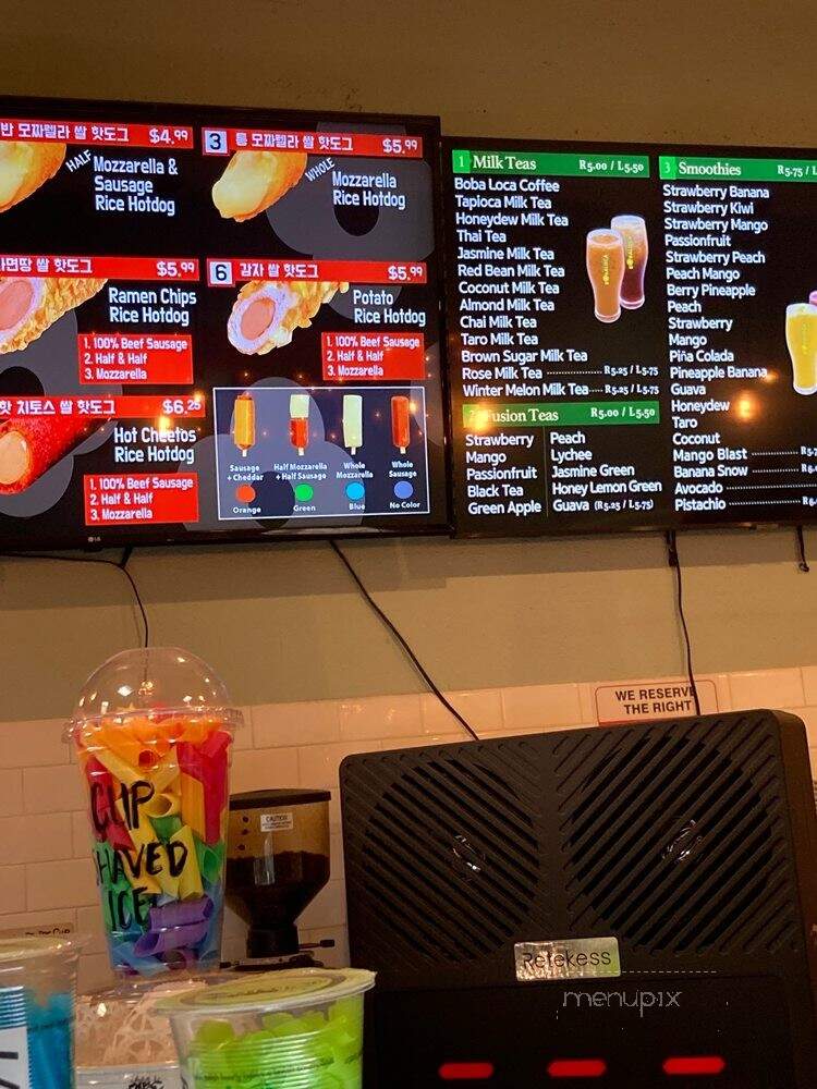 Boba Loca Garden Grove - Garden Grove, CA menu_pic