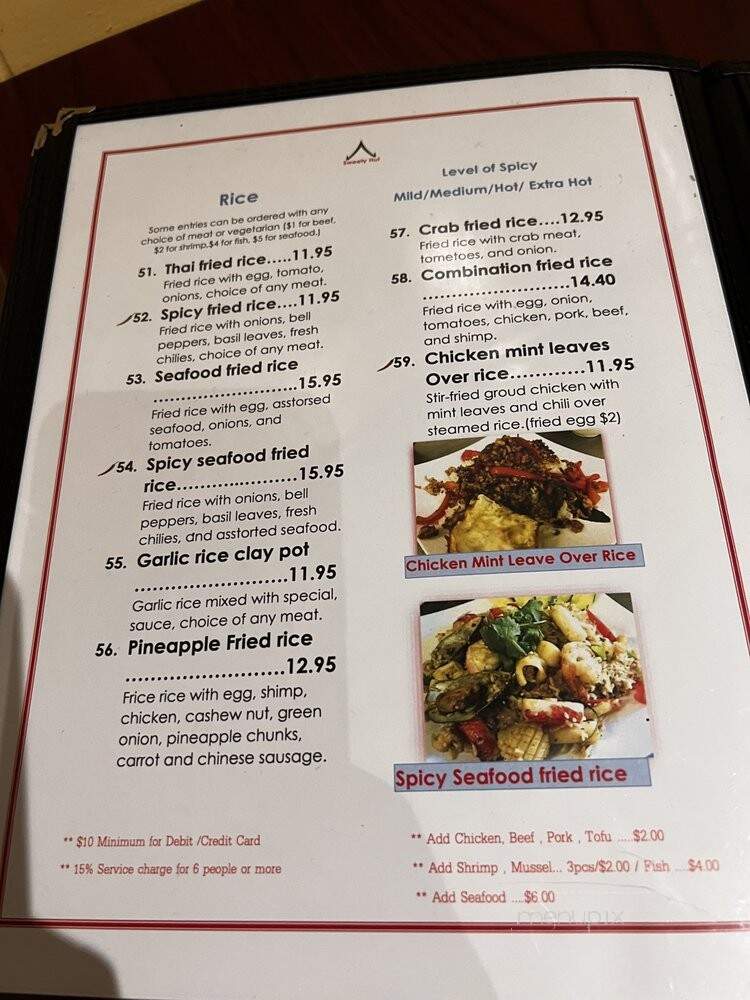 Sweety Hut - West Covina, CA menu_pic