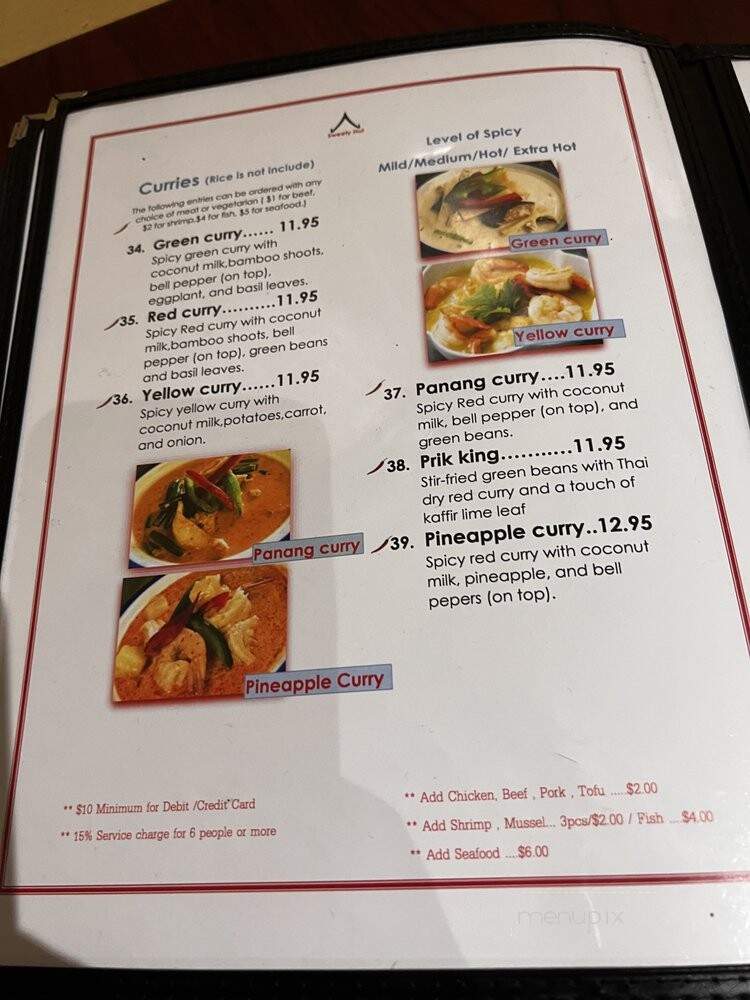 Sweety Hut - West Covina, CA menu_pic