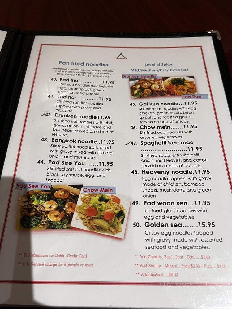 Sweety Hut - West Covina, CA menu_pic