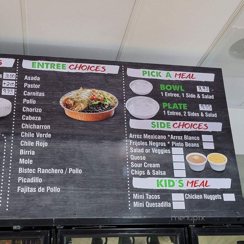 Taqueria America - Santa Ana, CA menu_pic