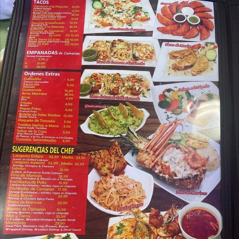 Mariscos Los Corales - Fountain Valley, CA menu_pic