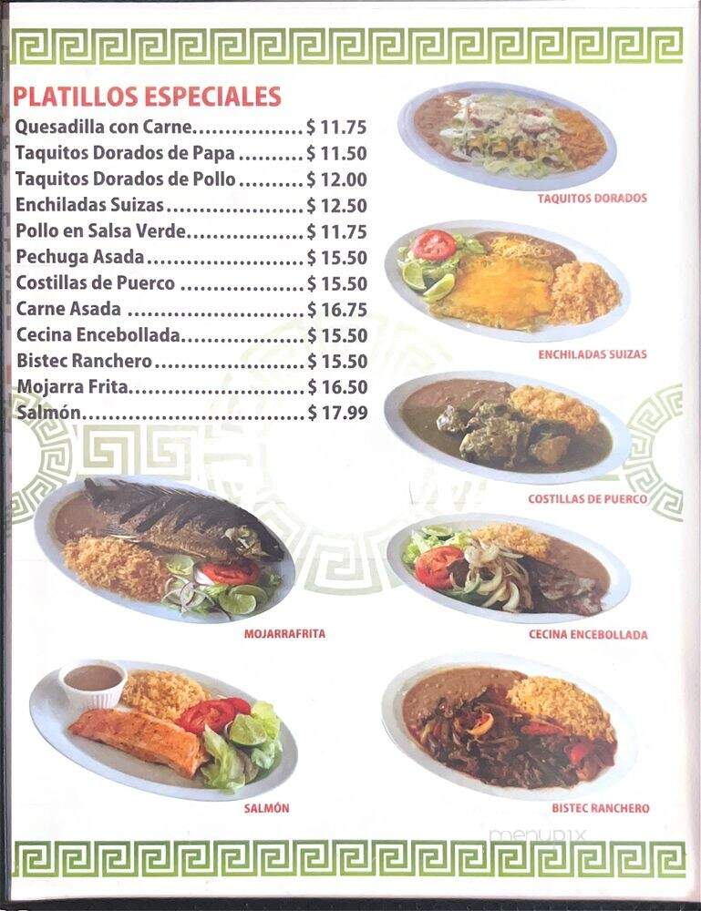Las Brisas De Apatzingan - Santa Ana, CA menu_pic