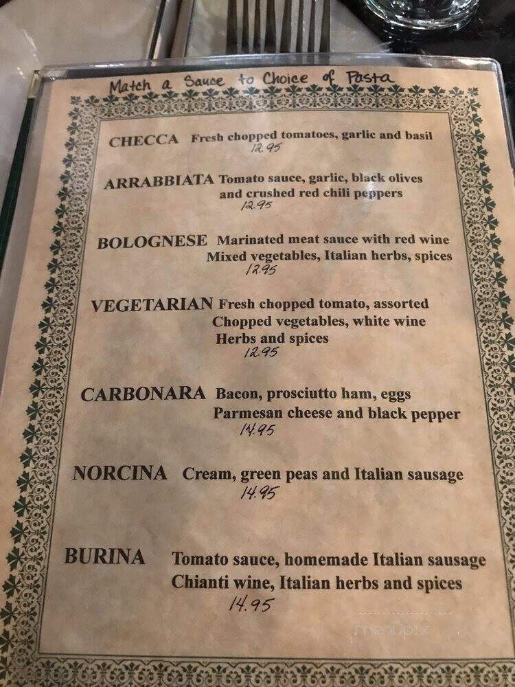 Giovanni's International Restaurant - Covina, CA menu_pic