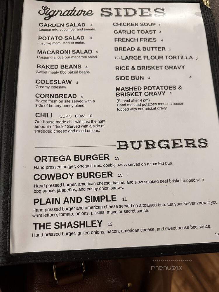 Canyon City Barbeque - Azusa, CA menu_pic