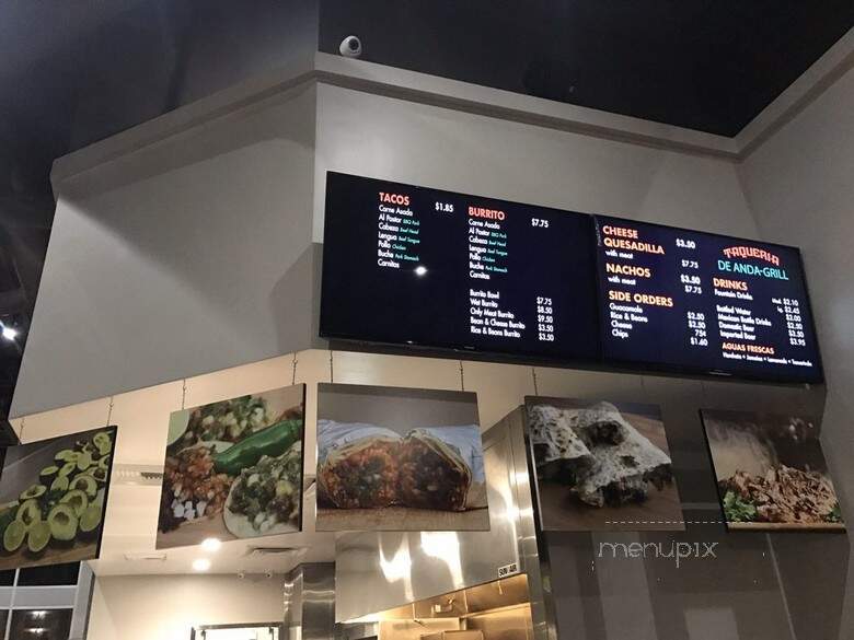 Taqueria De Anda - Santa Ana, CA menu_pic