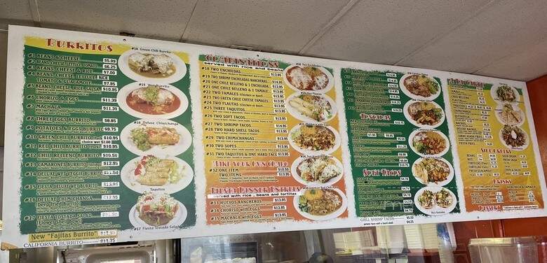 Fiesta Grill - Huntington Beach, CA menu_pic
