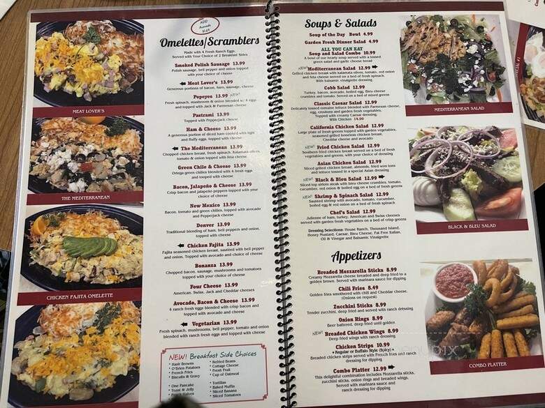 Peppertree Cafe - Glendora, CA menu_pic