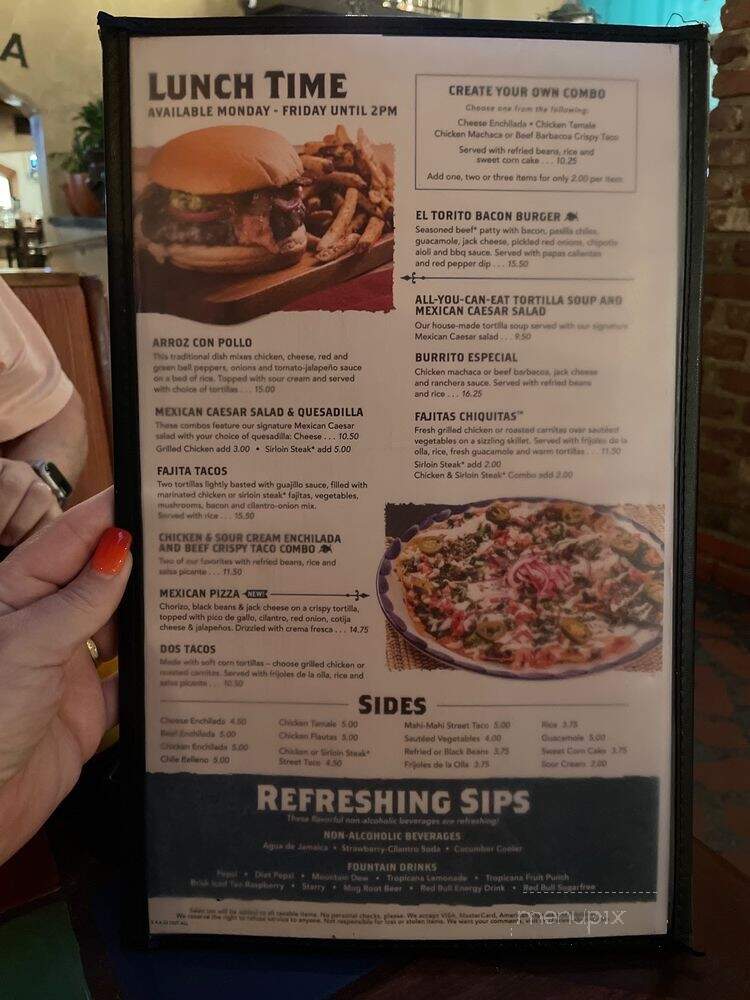 El Torito Mexican Grill - West Covina, CA menu_pic