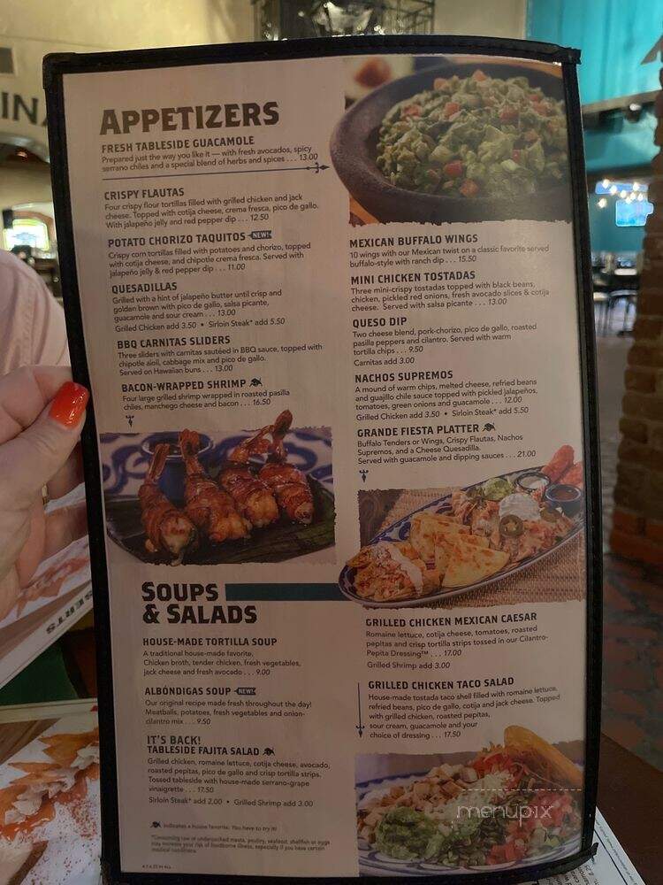 El Torito Mexican Grill - West Covina, CA menu_pic