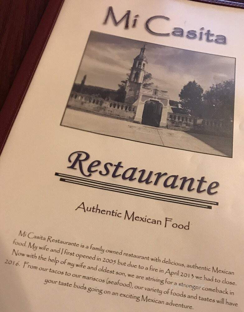 Mi Casita Restaurant - Placentia, CA menu_pic
