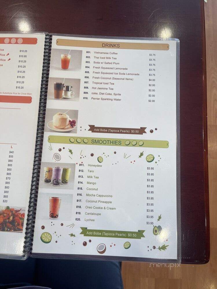 Little Saigon Noodle - Fountain Valley, CA menu_pic