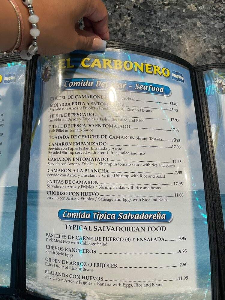 El Carbonero Restaurant - Santa Ana, CA menu_pic